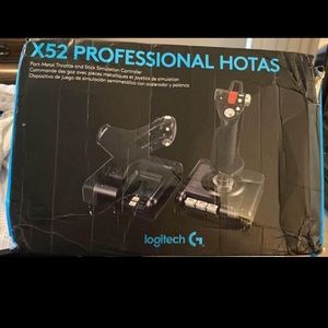 Logitech X52 pro flight control system
